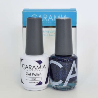 #036 Caramia Gel Polish & Nail Lacquer 0.5oz